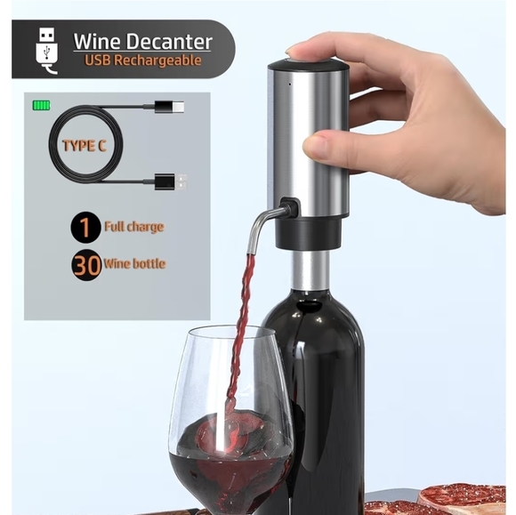Wine Aerator Pourer Decanter ELECTRIC - Picture 3 of 10